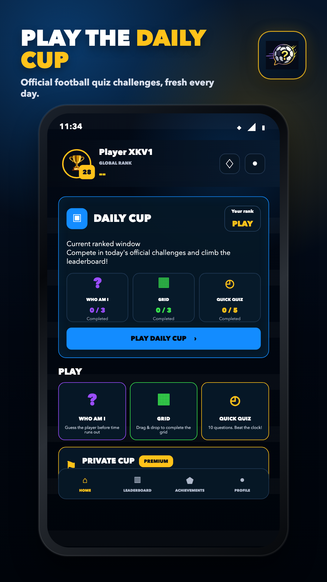 Driblit Daily Cup screenshot